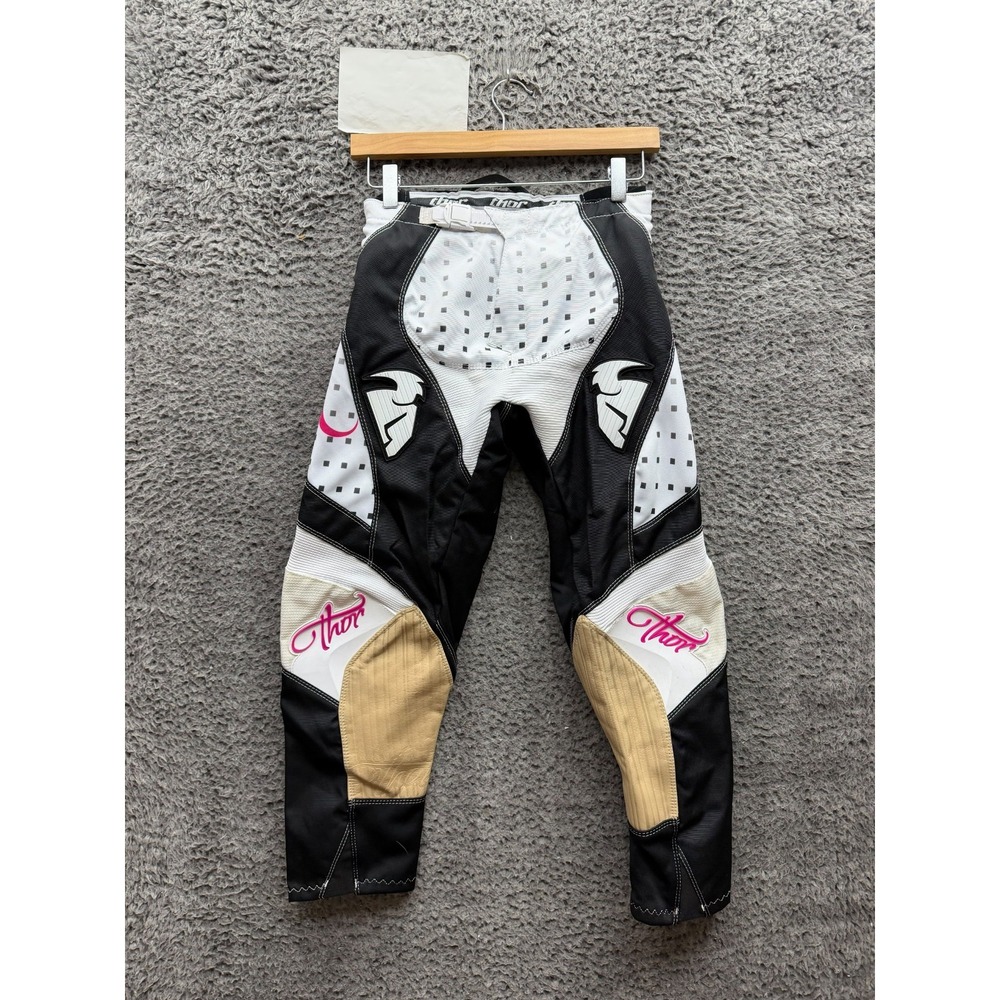 NWD Thor Phase S11 Performance Motocross Racing Pants Black Youth Size 3/4